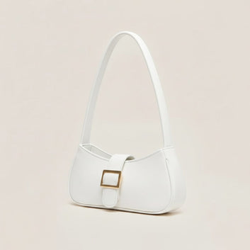 Sophisticated White Handbag